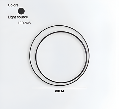 CircuLite Havebelysning | Vandtætte Runde Væglamper - Udendørs LED-Lamper | Vanero