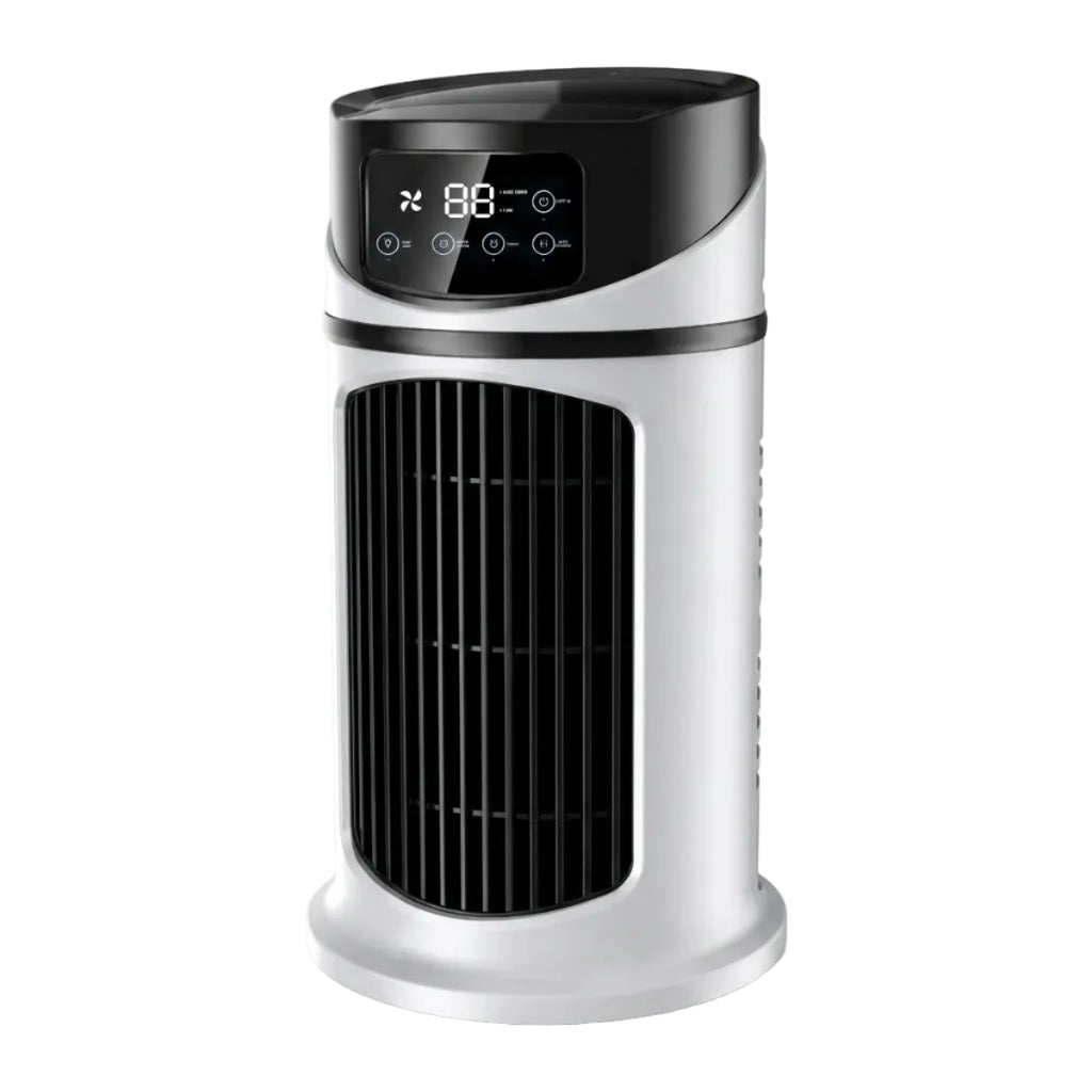 Luftkøler | USB Luftkøler Med 640 Ml Vandtank Og Touchskærm | Bord Og Hjem | Vanero