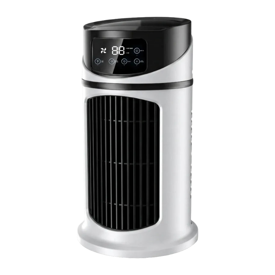 Luftkøler | USB Luftkøler Med 640 Ml Vandtank Og Touchskærm | Bord Og Hjem | Vanero