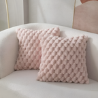 Dekorativt Pudebetræk Med Tekstureret Mønster | Bomuld & Polyester Tekstilkonstruktion | Indretning Til Sofa Soveværelse & Læsehjørne | Vanero