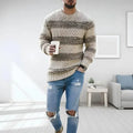 Herre Striktrøje Akrylmateriale | Regular Fit Lag-På-Lag Strik | Til Hverdagsbrug & Smart Casual Styling | Vanero