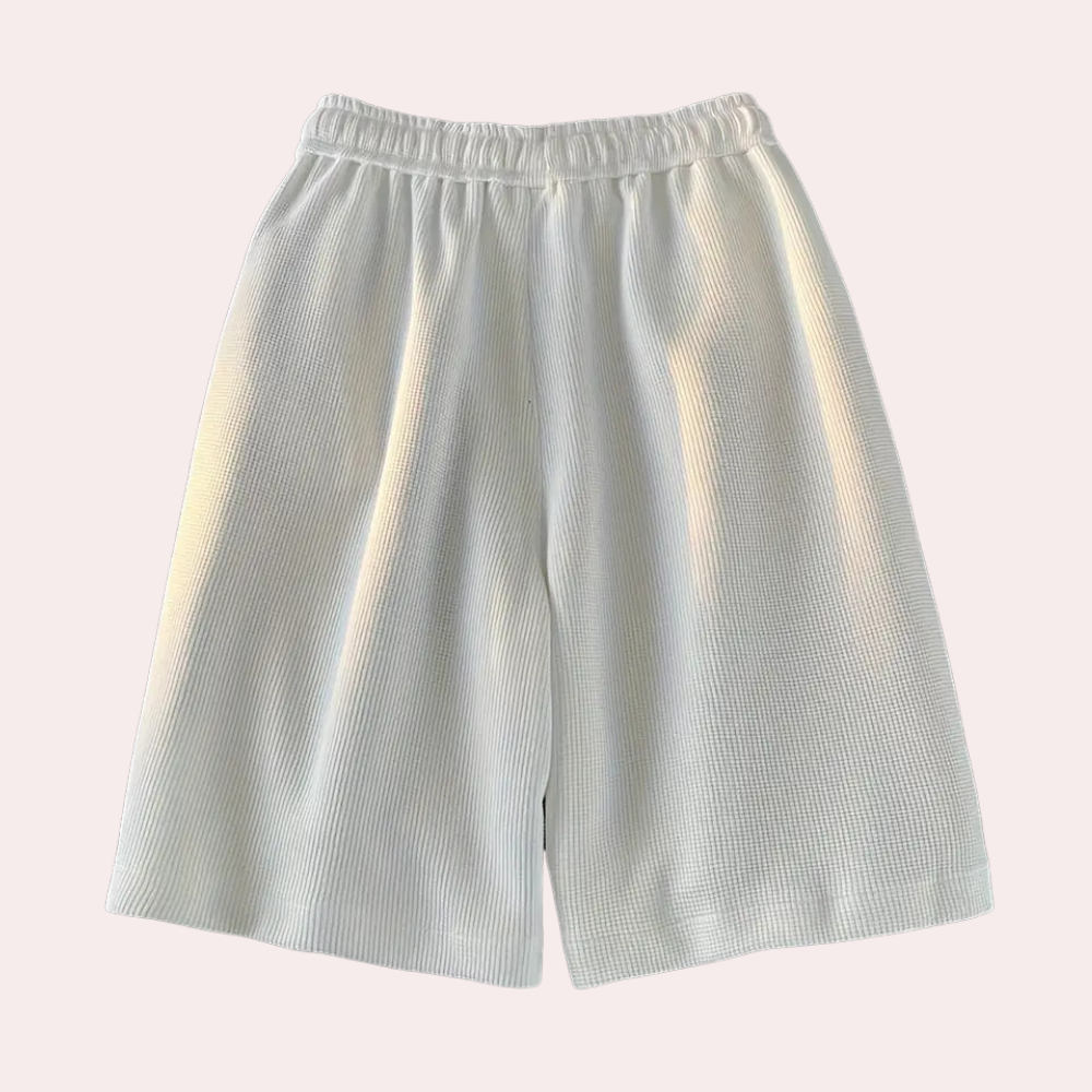 Rufus Polyesterfiber | Afslappet Pasform Herreshorts | Justerbar Talje & Flere Lommer til Hverdagsbrug | Vanero