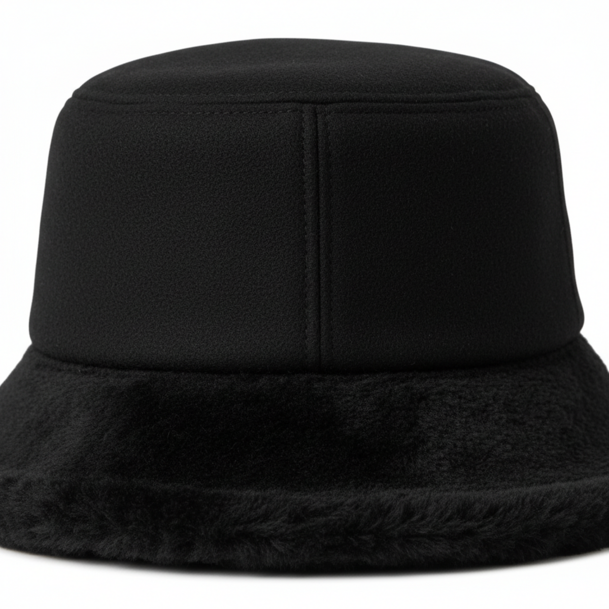 Dame Teddy Bucket Hat | Plysset Stof & Bred Skygge | Blød Vinterhat Til Hverdagsbrug, Efterår & Koldt Vejr | Vanero