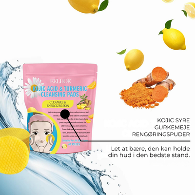 Revolutionerende Rensepads | Skin-Boost Formel Pakke med 30 | Vanero
