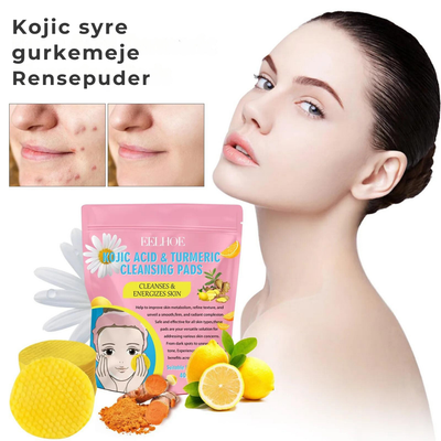 Revolutionerende Rensepads | Skin-Boost Formel Pakke med 30 | Vanero