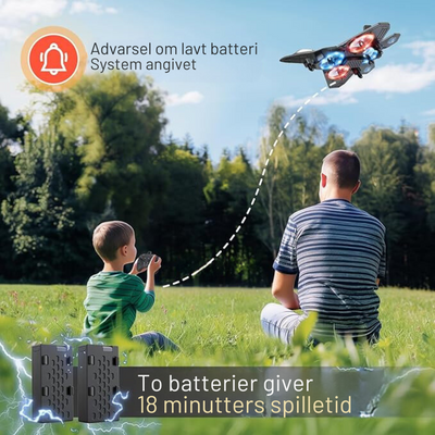 RC Fly | Fjernstyret Fly med Lygter | Vanero