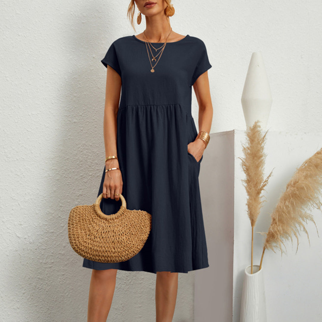 Sommer Casual Loose Dress | Åndbar & Komfortabel | Vanero