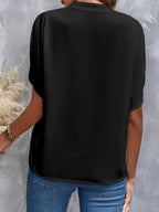 Modure Tekstilmateriale | Regular Fit Damebluse | Enkel Konstruktion til Hverdagsbrug & Fritidsaktiviteter | Vanero