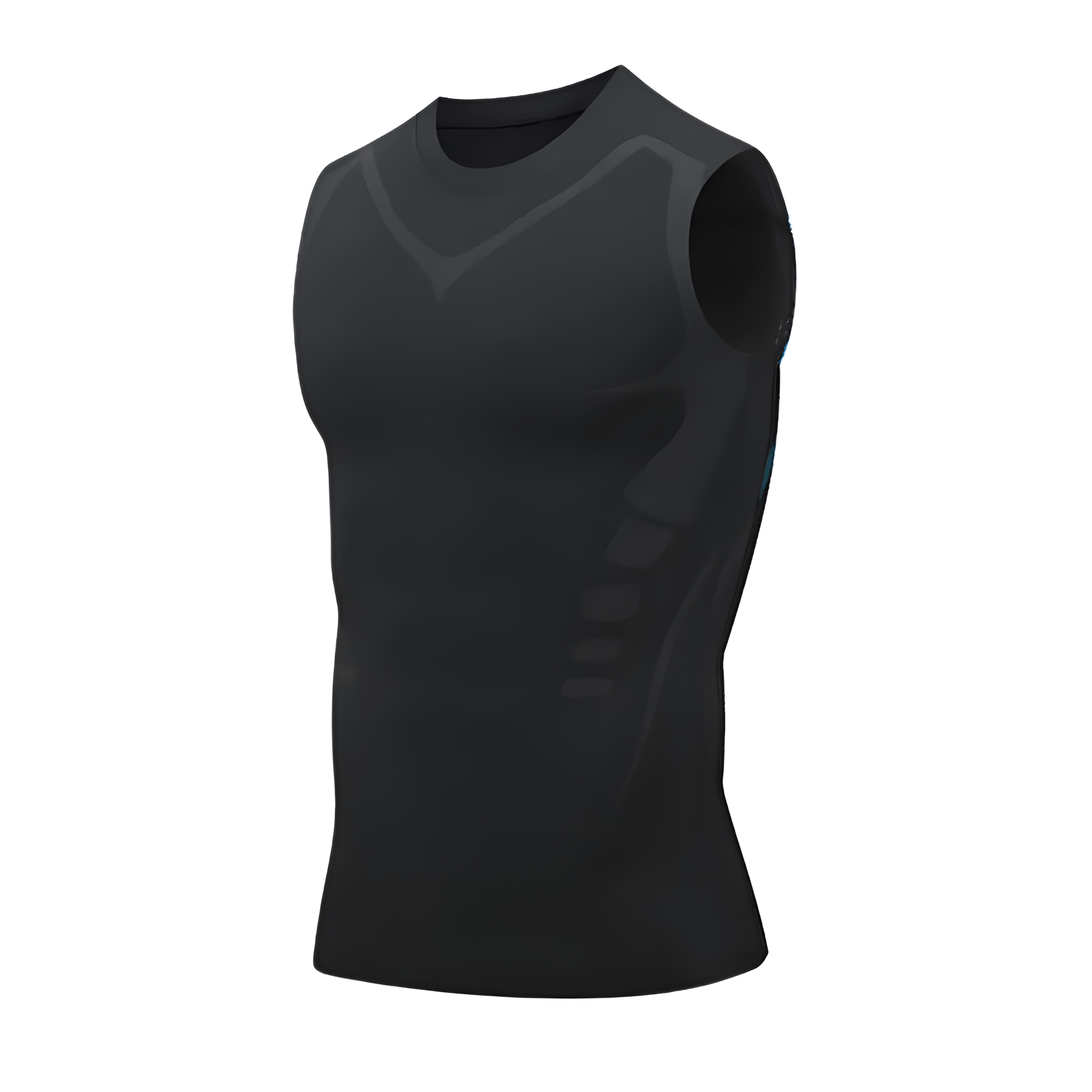 Kompressionsvest Herre Nylon Spandex | Tætsiddende Træningsvest | Fleksibelt Stretchmateriale til Træning og Hverdagsbrug | Vanero
