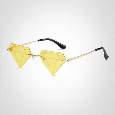 Clara Diamantformet Solbrille med UV400 Beskyttelse | Elegant og Moderne Design | Vanero