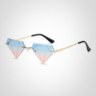 Clara Diamantformet Solbrille med UV400 Beskyttelse | Elegant og Moderne Design | Vanero