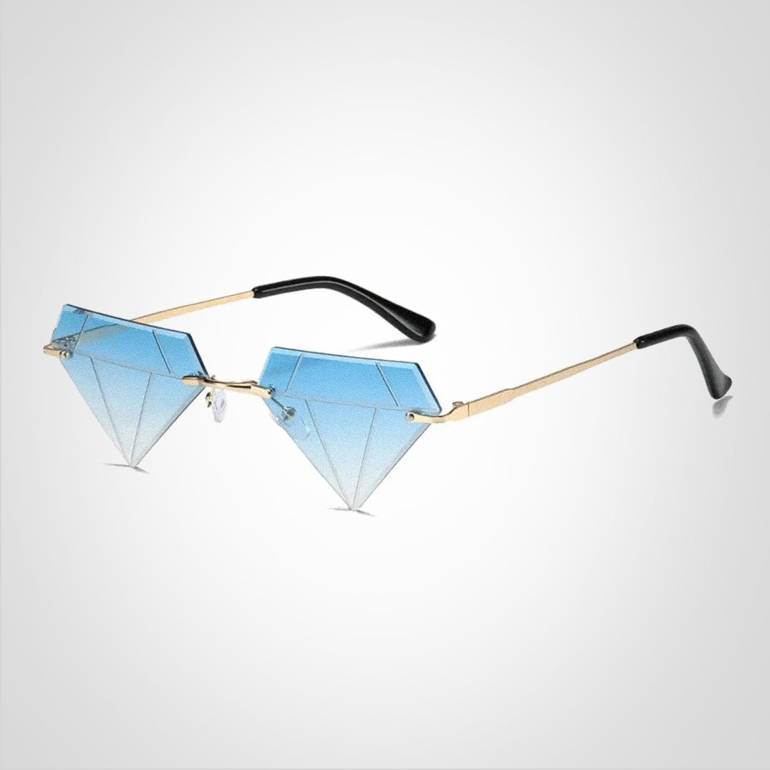 Clara Diamantformet Solbrille med UV400 Beskyttelse | Elegant og Moderne Design | Vanero