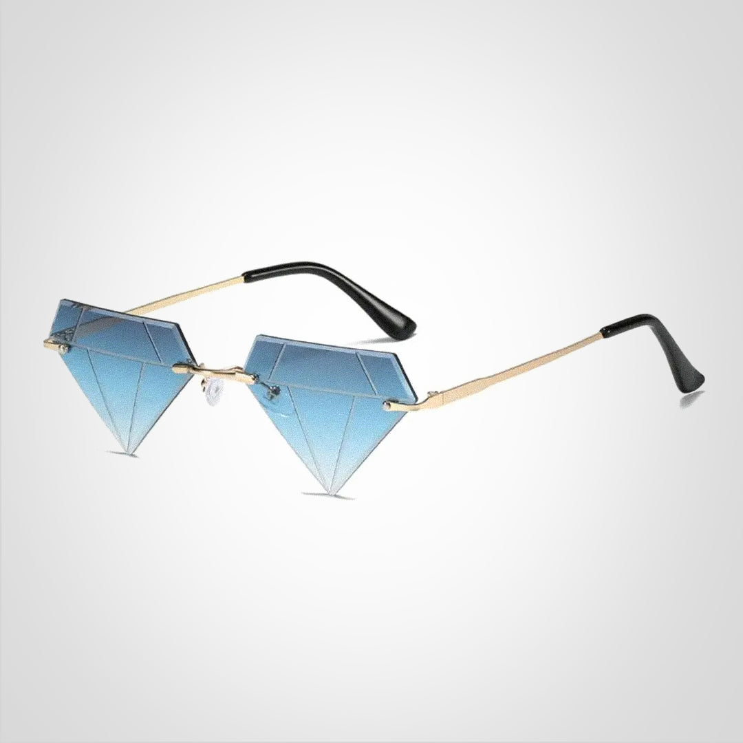 Clara Diamantformet Solbrille med UV400 Beskyttelse | Elegant og Moderne Design | Vanero