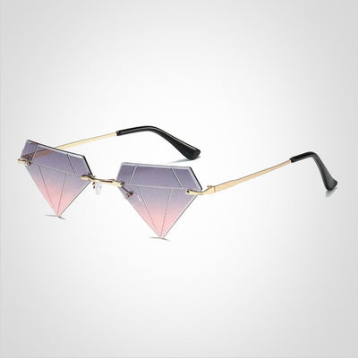 Clara Diamantformet Solbrille med UV400 Beskyttelse | Elegant og Moderne Design | Vanero