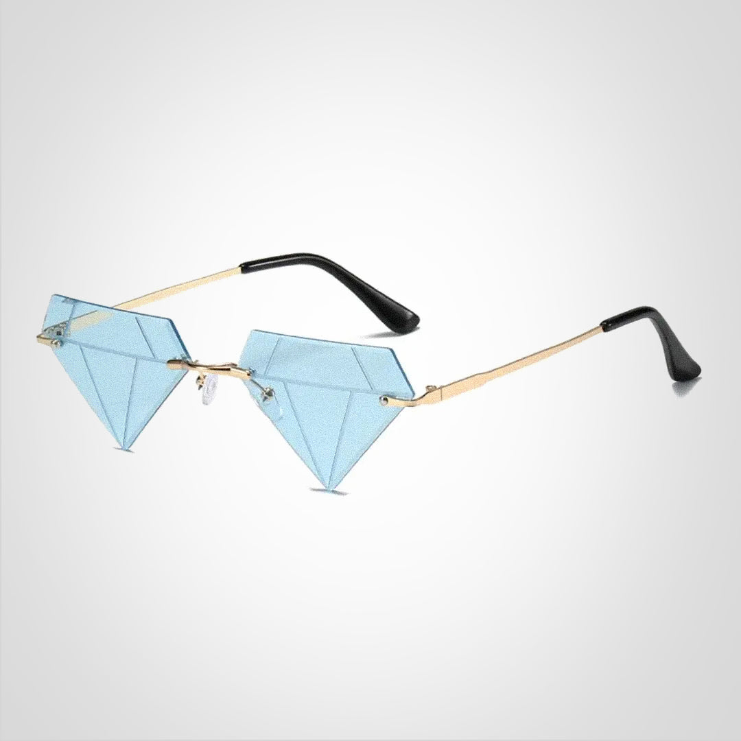 Clara Diamantformet Solbrille med UV400 Beskyttelse | Elegant og Moderne Design | Vanero