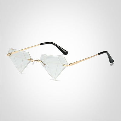 Clara Diamantformet Solbrille med UV400 Beskyttelse | Elegant og Moderne Design | Vanero