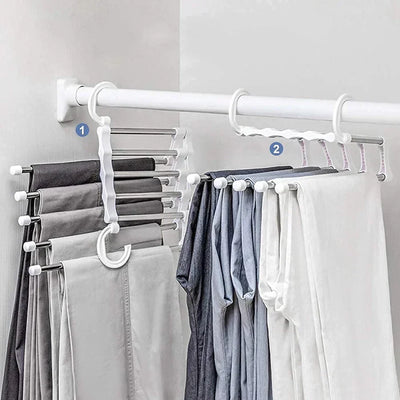 FoldPro l Sammenklappelig 5-i-1-tøjbøjle l Vanero