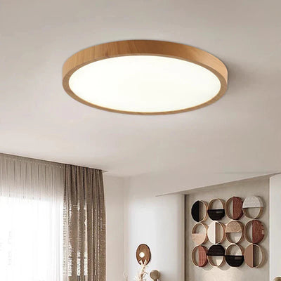 Ultratynd l cirkulær loftslampe l Vanero