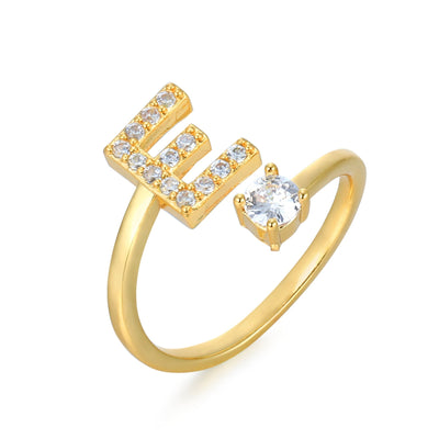 Bogstav Ring | Elegant & Unik Smykke | Vanero