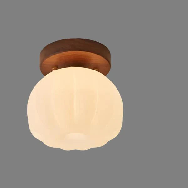 GlowPump | Smuk Pumpkin Flush loftslampe til varm belysning | Vanero