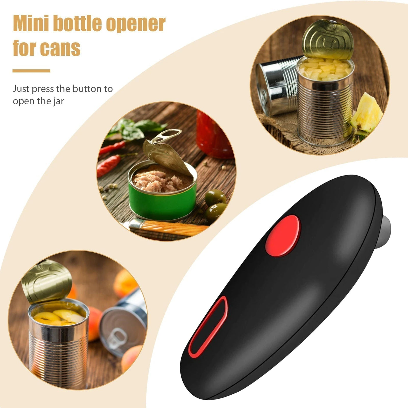 FastOpener | automatisk dåseåbner l Vanero
