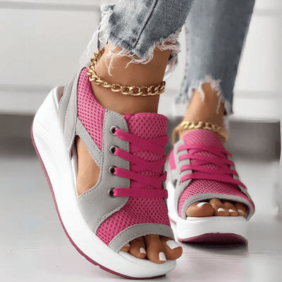 Aase | Stilfulde Platform Sneakers l Vanero