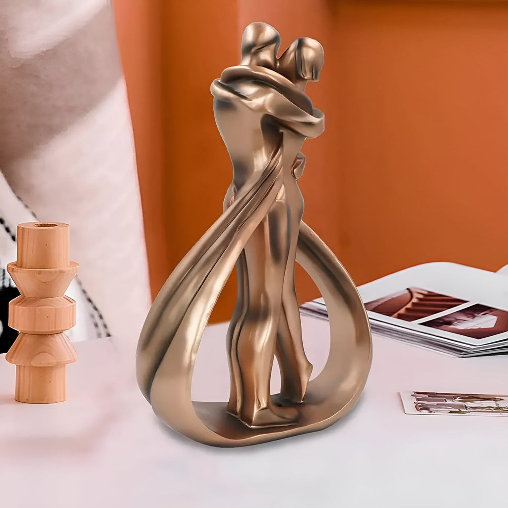 Dekorativ Statue I Resin Til Indendørs Brug | Detaljeret Figur Konstruktion | Bord Hylde Og Konsoldekoration Til Hjemmet | Vanero