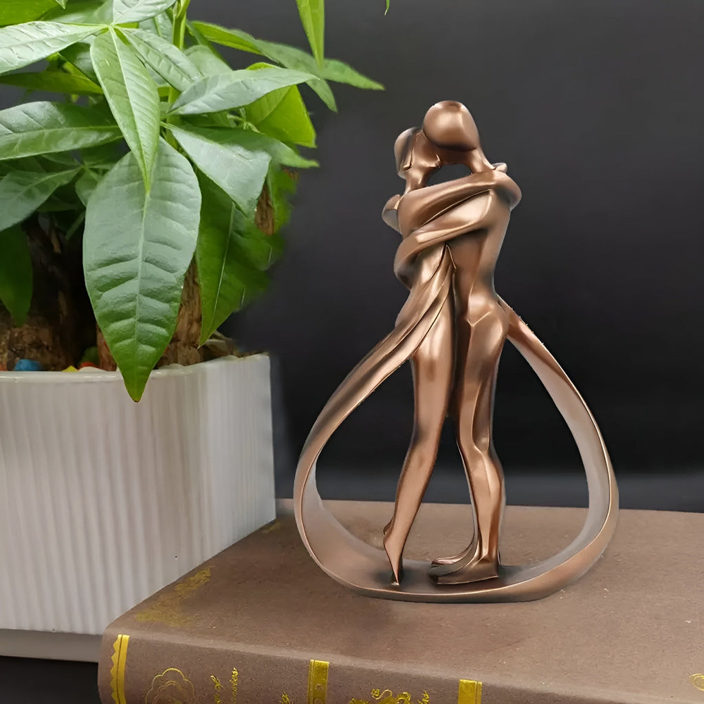 Dekorativ Statue I Resin Til Indendørs Brug | Detaljeret Figur Konstruktion | Bord Hylde Og Konsoldekoration Til Hjemmet | Vanero
