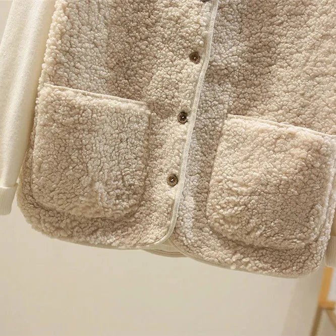Cardigan Strikmateriale | Regular Fit Strikcardigan | Knaplukning Med Rund Hals til Hverdags- & Lag-På-Lag Brug | Vanero