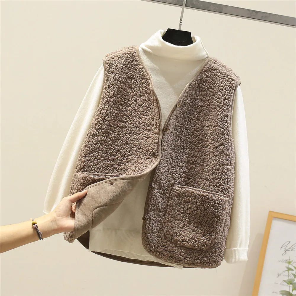 Cardigan Strikmateriale | Regular Fit Strikcardigan | Knaplukning Med Rund Hals til Hverdags- & Lag-På-Lag Brug | Vanero