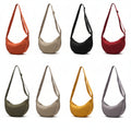 Dame Crossbody Taske i Polyester & Nylon | Justerbar Rem & Flere Lommer | Kompakt Sling Skuldertaske Til Hverdagsbrug | Vanero