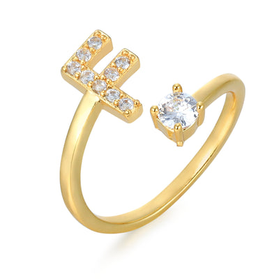Bogstav Ring | Elegant & Unik Smykke | Vanero