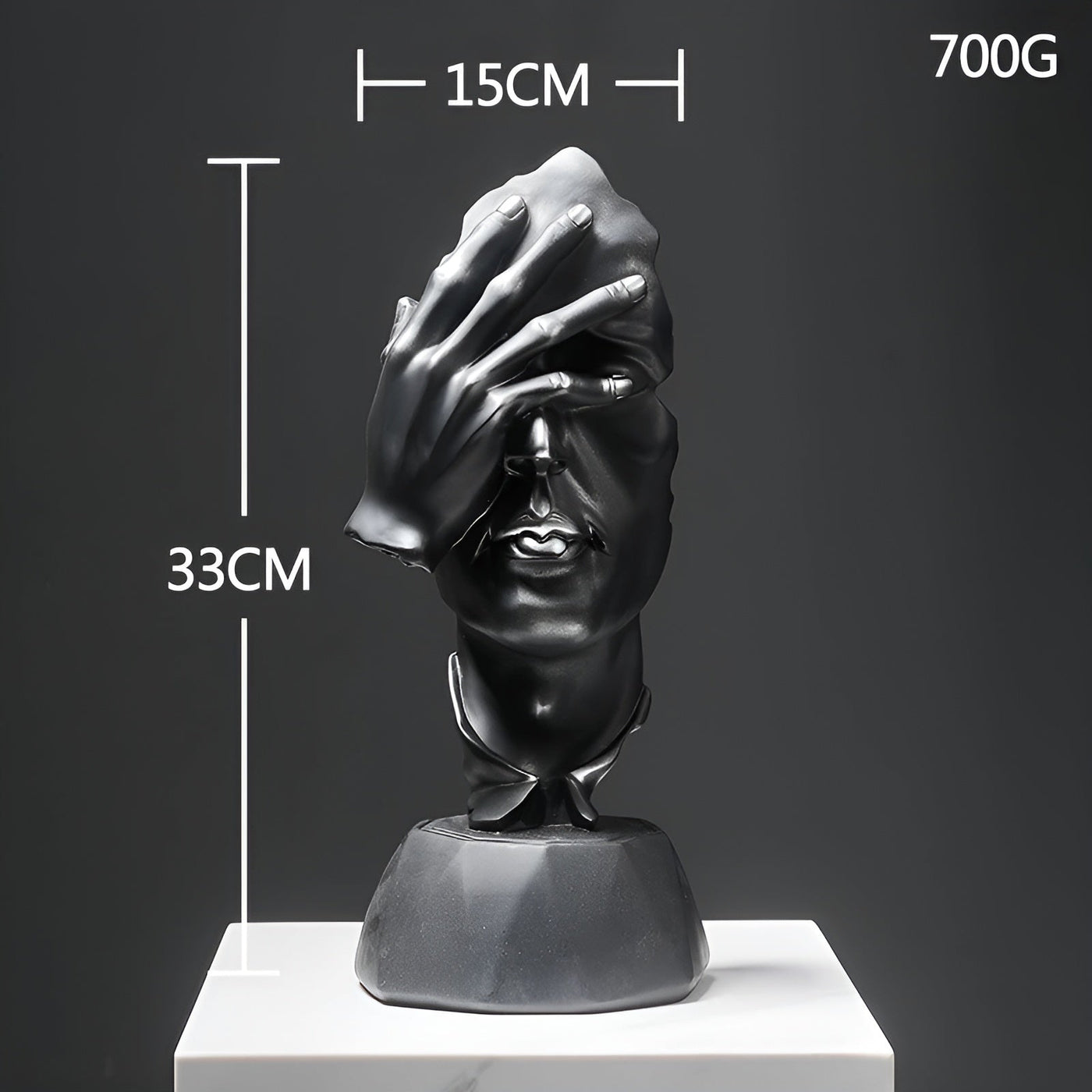 FaceArt | Abstrakt Ansigtsskulptur | Vanero