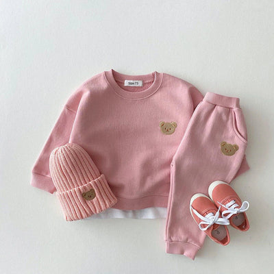 Mini Fashion | Træningssæt Med Bjørne Til Småbørn | Vanero