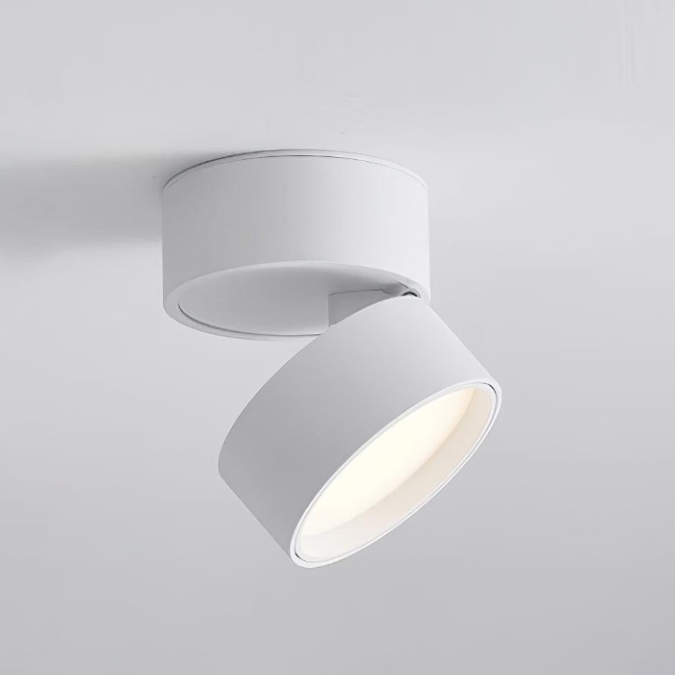 Loftlampe | Overflademonteret LED Lampe Med Matteret Diffuser | Lav Profil Til Indendørs Rum | Vanero