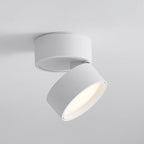 Loftlampe | Overflademonteret LED Lampe Med Matteret Diffuser | Lav Profil Til Indendørs Rum | Vanero