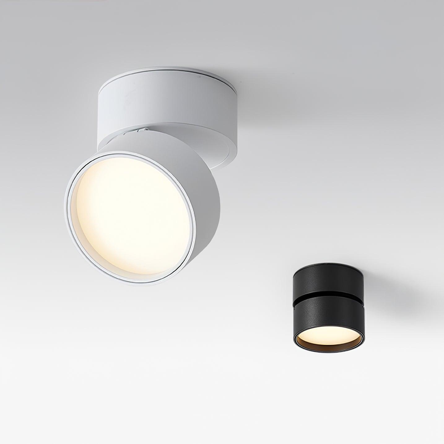 Loftlampe | Overflademonteret LED Lampe Med Matteret Diffuser | Lav Profil Til Indendørs Rum | Vanero