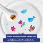 Flydende Blæk Kunstsæt | Vandmaling Med Kreative Værktøjer | Til Hobbyprojekter & Kreative Aktiviteter | Vanero