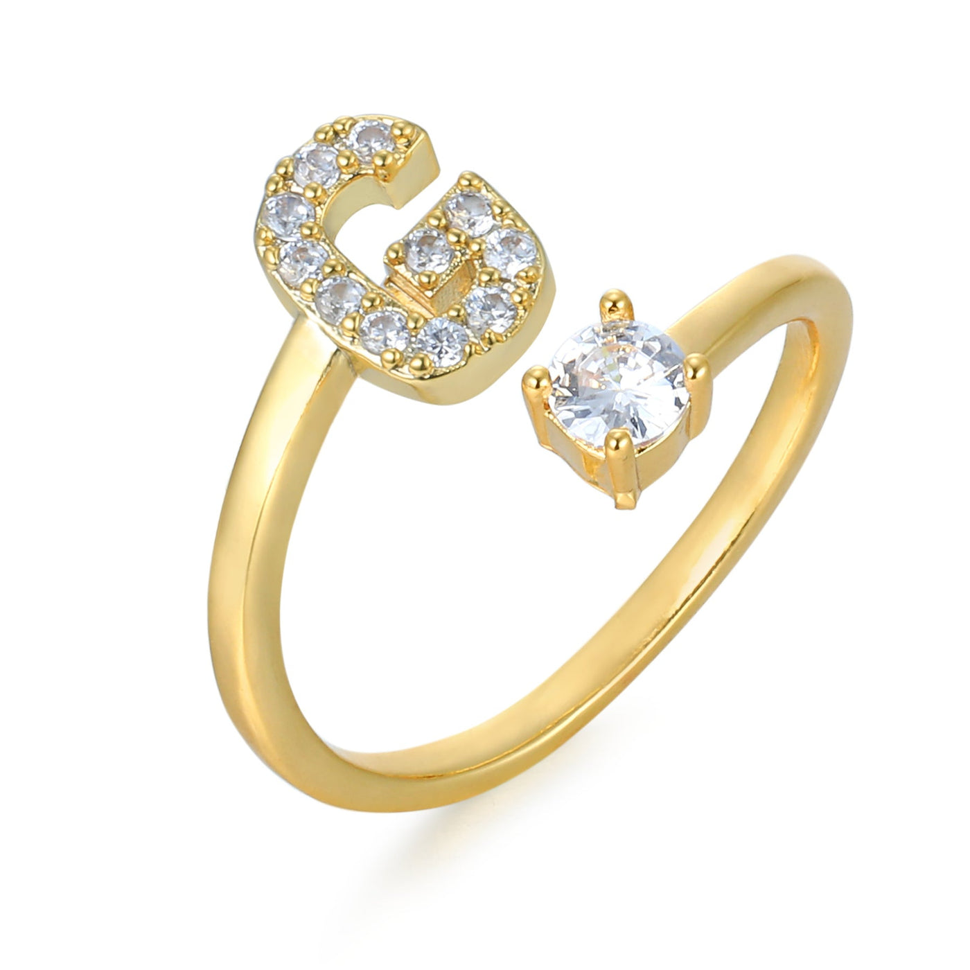 Bogstav Ring | Elegant & Unik Smykke | Vanero