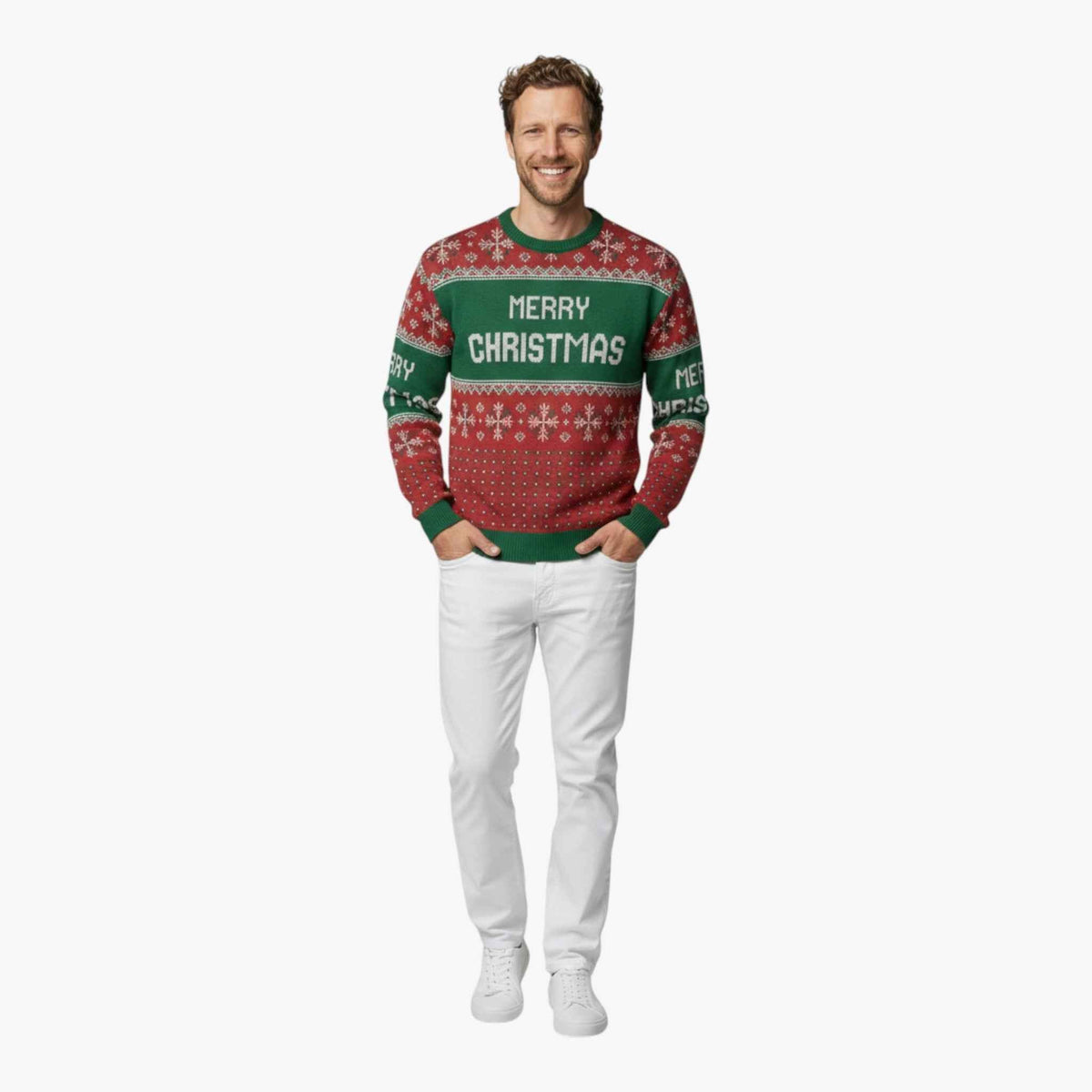 Unisex Snefnug-Sweatshirt | 3D-Print & Rund Hals | Sæsonbestemt Fritidstrøje Til Børn & Voksne Om Vinteren | Vanero