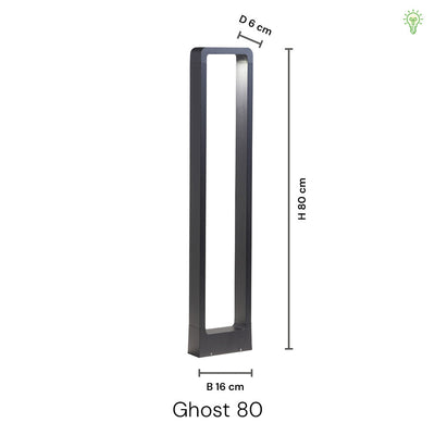Rio LED Udendørs Havelampe | 80cm | Vanero
