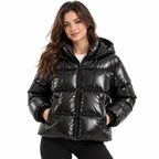 Hættejakke I Bomuld Til Dame | Anorak-Inspireret Design & Integreret Hætte | Yderlag Til Hverdag & Vinterbrug | Vanero