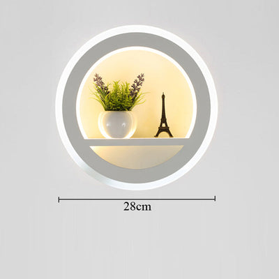 GlowArc | Rund Moderne Væglampe | Vanero