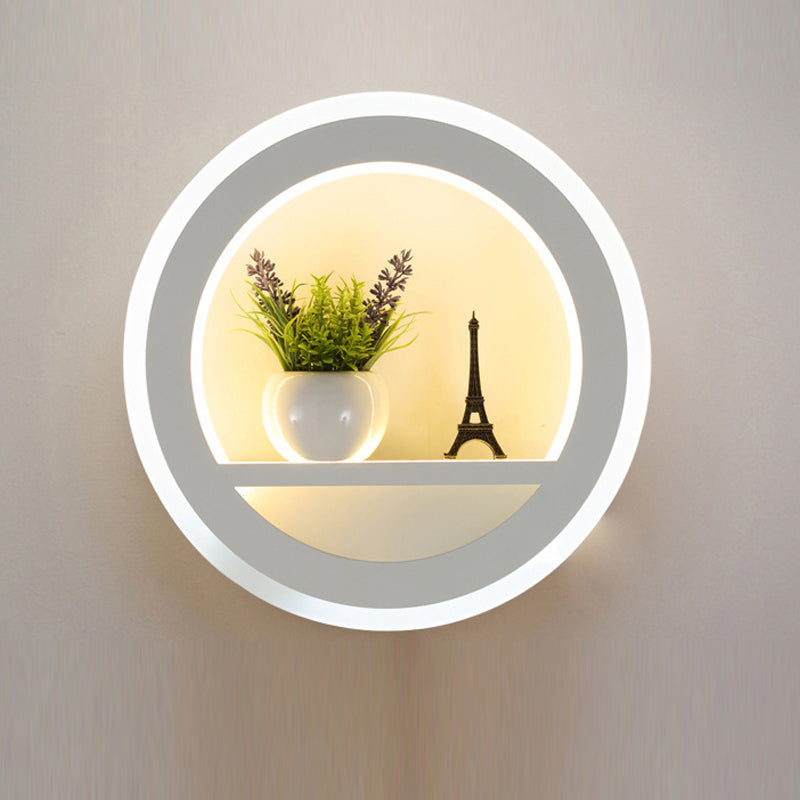 GlowArc | Rund Moderne Væglampe | Vanero