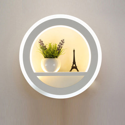 GlowArc | Rund Moderne Væglampe | Vanero