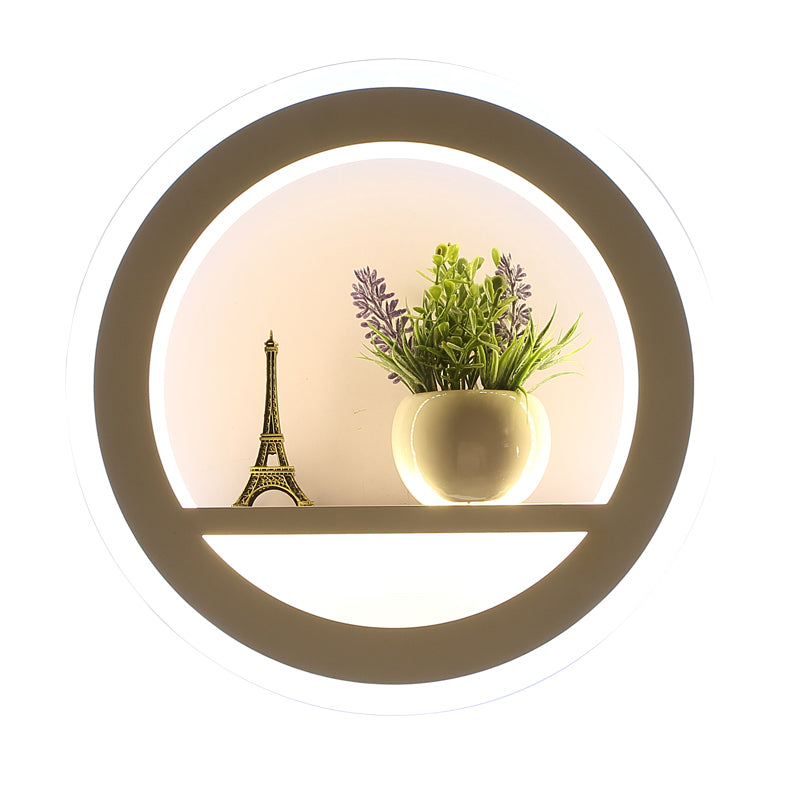 GlowArc | Rund Moderne Væglampe | Vanero