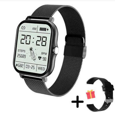 FitnessPro l Smart ur med berøringsskærm l Vanero