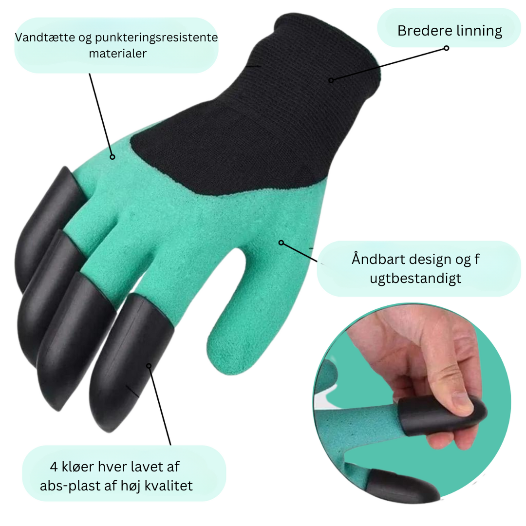Havehandsker | Effektiv Med Kløer | Vanero