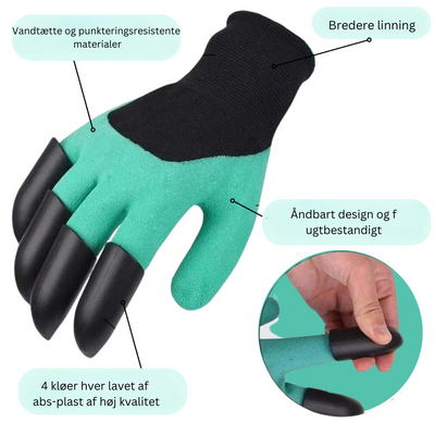 Havehandsker | Effektiv Med Kløer | Vanero