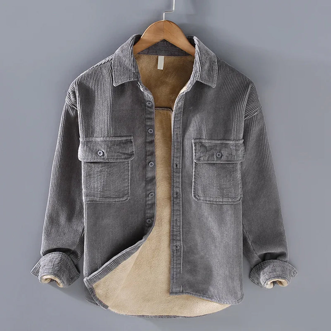 Noah l Timeless Fleece-foret langærmet skjorte l Vanero